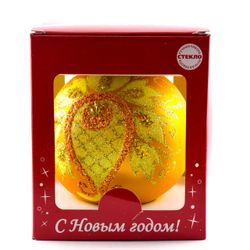 Бирюсинка / Christmas ball Flower 100 mm