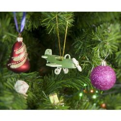 Toy Christmas tree "Plane Monoplan" 6011
