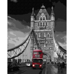ВанГогВоМне / VanGogVoMne / Paint by number "Tower Bridge Tower" 40x50 cm
