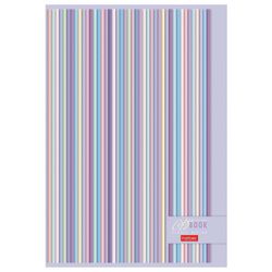 HATBER / Notebook A4, 96 sheets, staple, cage, cardboard cover, "Gentle design" / 15 pcs.