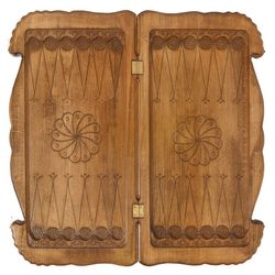 GamesDealer / Backgammon intagliato "Echmiadzin e Garni", Mirzoyan