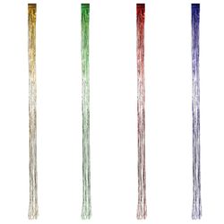KAZKOM / Neujahrsregen, Breite 75 mm, Länge 1,5 m, 4 Farben sortiert