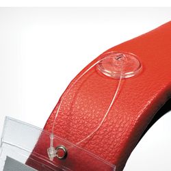 Fixing MBR round-RT, set of 100 PCs., transparent, 2-sided adhesive tape, maximum load 0.5 kg