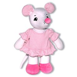Anti-stress toy "Mouse Arishka" 2(White)