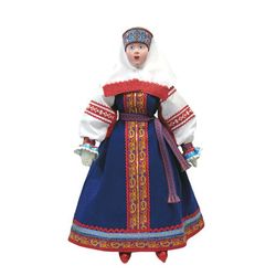 Русские куклы / Russische Puppen / Provinz Twer, weibliche Tracht, XIX Jahrhundert, Autorin Maslennikova G.