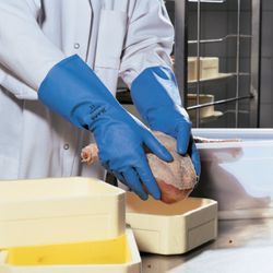 MAPA / Nitrile gloves Optinit / Ultranitril 472, size 8 (M), blue, SET of 10 pairs