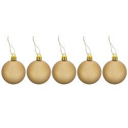 ЗОЛОТАЯ СКАЗКА / Set of decorations for spruce 43 items, color gold + mother-of-pearl
