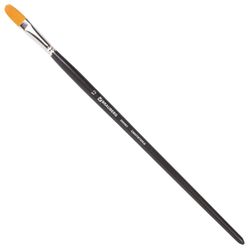 Brush art is a professional ART BRAUBERG "CLASSIC", synthetic hard, oval, No. 12, long handle