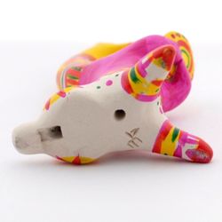 Tin whistle "the Fox with mirror" Filimonovskaya Igrushka