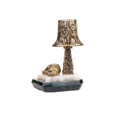 Золотая антилопа / Lamp "Puppy under the tree"