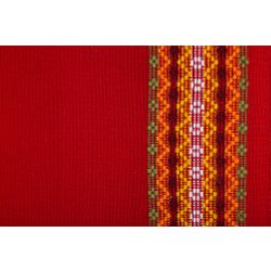 Тканые узоры / Doily homespun "Strawberries", 30x30