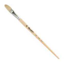 Art brush ROUBLOFF (Rublev) bristles, oval, No. 22, long handle