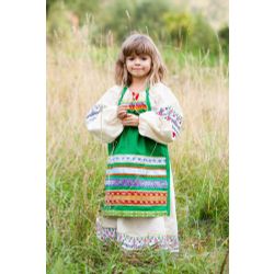 Русский народный костюм / Children's apron, 95 cm