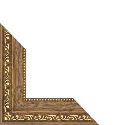 Опт-картина / Baguette frame for paintings and mosaics RB0005 (Gold)