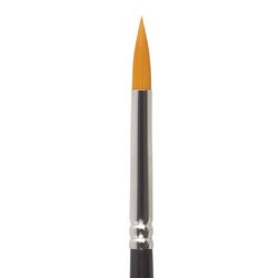 Brush art is a professional ART BRAUBERG "CLASSIC", synthetic hard, round, No. 4, long handle