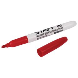 Whiteboardmarker STAFF "EVERYDAY", ROT, schmaler Korpus, Rundspitze, 2,5 mm