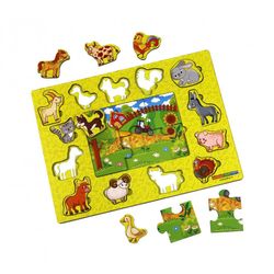 Woodlandtoys / Cornice-inserto "In fattoria"