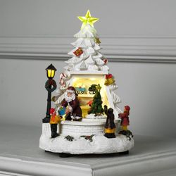 Luazon Lighting / Figura luminosa "Bambini e Babbo Natale"
