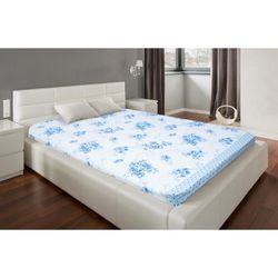 Этель / Fitted sheet 140 * 200 * 25 cm, "Florena", 100% cotton, poplin, 125 g / m2
