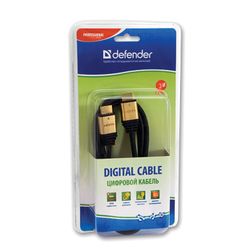 DEFENDER / HDMI cable, 3 m, MM, for digital audio-video transmission