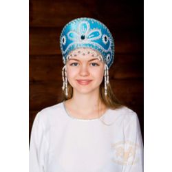 Русский народный костюм  / Kokoshnik "Victoria", 11 cm