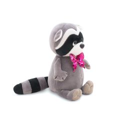 BRINQUEDOS LARANJA / Boneco de pelúcia Margarida-guaxinim borboleta brilhante 15 cm