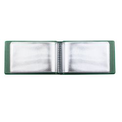 DPS / Porte-cartes de visite "Chat turquoise" simple rangée pour 28 cartes de visite, de réduction ou de crédit