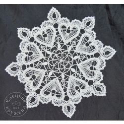 Елецкие кружева / Yelets lace / Lace doily