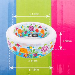 INTEX / Inflatable pool "Aquarium"