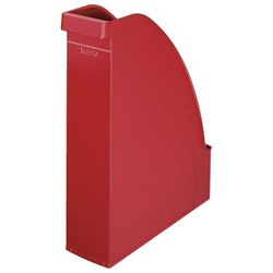 Tray vertical paper LEITZ "Plus", width 78 mm, red