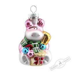 Holiday Classics / Christmas toy "Hippo with gifts", 6 pcs