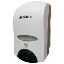 KSITEX / Диспенсер для жидкого мыла-пены наливной, белый, 1 л