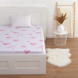 Этель / Fitted sheet Love 140x200x20 cm