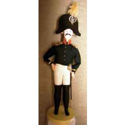 Потешный промысел / Boneca de lembrança "Oficial da Marinha. Uniforme militar, início do século 19"