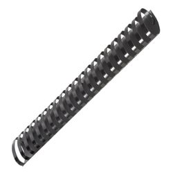 Plastic springs for binding, SET of 50 pieces, 51 mm (for stitching 411-450 sheets), black, OFFISMAG