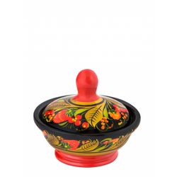 Золотая Хохлома / Salt-cellar "Khlebosolnaya"