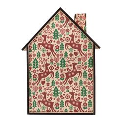Decorative "Christmas house" color