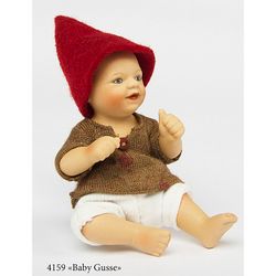 Puppe Porzellan Birgitte Frigast "BABY GUSSE"