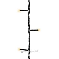 Kaemingk / Guirlande LED filament volumétrique 36 m, 480 lampes LED blanc chaud, PVC noir, contrôleur, IP44