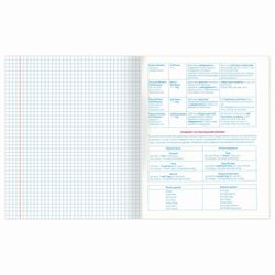 BRAUBERG / Notebook subject NAVIGATOR 48 sheets, selective varnish, ENGLISH, cage, tip / 10 pcs.