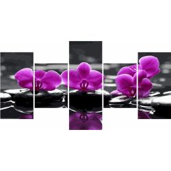 Опт-картина / Polyptyque Orchidées