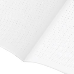 BRAUBERG / Notebook 48 y. dotted cover leatherette with sequins, stitching, A5 (147x210mm), GOLD, SPARKLE / 10 pcs.