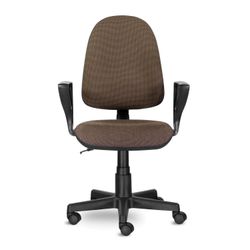 Armchair BRABIX "Prestige Ergo MG-311", adjustable ergonomic back, fabric, brown