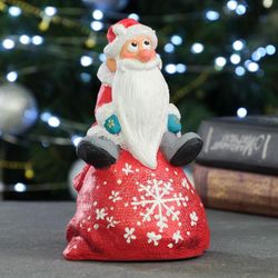 Хорошие сувениры / Piggy bank "Santa Claus on a bag"