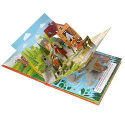 Умка / Umka / Panoramic book "Blue tractor. Merry farm"