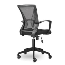 Armchair BRABIX "Wings MG-309", black plastic, mesh, black