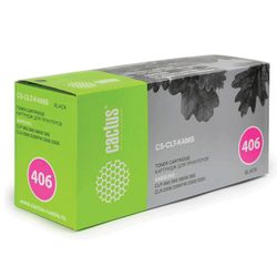 CACTUS / Laser Cartridge (CS-CLT-K406S) für SAMSUNG CLP-365 / 365W, schwarz, Ressource 1500 Seiten.