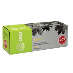 CACTUS / Laser cartridge (CS-C707Y) for CANON LBP-5000/5100, yellow, resource 2000 pages.