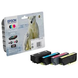EPSON / Inkjet cartridge Epson C13T26364010 black / cyan / yellow / magenta set of cards. for Epson XP-600/60