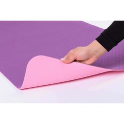 PROFI-FIT / Yoga and fitness mat 6 mm, PROF (purple-pink)